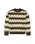 The Wrangler Mens Striped Jumper in Ivy Green