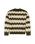 The Wrangler Mens Striped Jumper in Ivy Green
