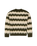 The Wrangler Mens Striped Jumper in Ivy Green
