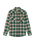 The Wrangler Mens Western Shirt in Bistro Green