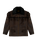 The Wrangler Womens Fringe Wrange Jacket in Brown Leather