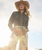 Lainey Wilson Tie Front Denim Shirt in Boho Wash