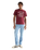 Americana T-Shirt in Ruby Wine