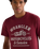 Americana T-Shirt in Ruby Wine