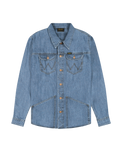 The Wrangler Womens Wranger Jacket in Harbour Blue