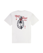 The Wrangler Mens Vintage T-Shirt in Worn White