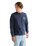 Embroidery Sweatshirt in Navy