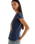 Shrunken Band T-Shirt in Navy