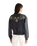 Embrodiered Sweatshirt in Faded Black