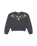 The Wrangler Womens Embrodiered Sweatshirt in Faded Black