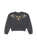The Wrangler Womens Embrodiered Sweatshirt in Faded Black