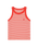 The Wrangler Womens Ringer Vest in Flame Scarlet