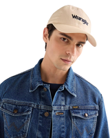 Logo Cap in Ecru