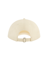 The Wrangler Mens Logo Cap in Ecru