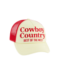 The Wrangler Womens Soft Trucker Cap in Beige