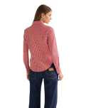 Western Shirt in Flame Scarlet