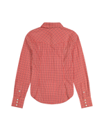 The Wrangler Womens Western Shirt in Flame Scarlet
