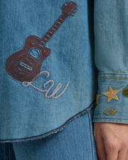 Lainey Wilson Shirt in Denim