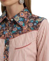 Lainey Wilson Prarie Print Shirt in Pink