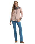 Lainey Wilson Prarie Print Shirt in Pink