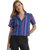 Lainey Wilson Jacquard Shirt in Blue Violet