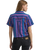 Lainey Wilson Jacquard Shirt in Blue Violet