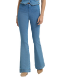 Lainey Wilson Novelty Pull On Flare Jeans in Blue