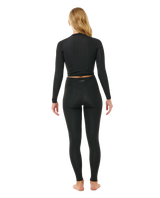The Rip Curl Womens G-Bomb 1.5mm Wetsuit Trousers in Black
