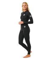 The Rip Curl Womens G-Bomb 1.5mm Wetsuit Trousers in Black