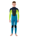 The Rip Curl Boys Omega 3/2mm Back Zip Wetsuit in Navy