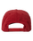 The Brixton Mens Inwood Snapback Cap in Red
