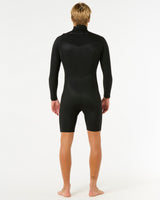 Dawn Patrol 2mm Chest Zip Long Sleeve Wetsuit in Black
