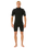 Dawn Patrol 2/2mm Chest Zip Spring Wetsuit in Black
