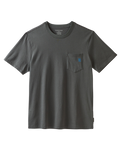 OK KS Pocket T-Shirt in Charcoal
