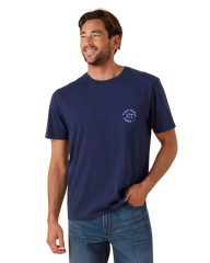 Ty Williams Salt Water Pocket T-Shirt in Marine