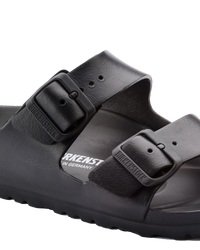 The Birkenstock Womens Arizona Eva Sandals in Black