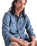 The Outerknown Mens Chroma Blanket Shirt in Marine