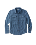The Outerknown Mens Chroma Blanket Shirt in Marine