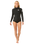G-Bomb 1.5mm Long Sleeve Back Zip Spring Wetsuit in Black