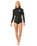 G-Bomb 1.5mm Long Sleeve Back Zip Spring Wetsuit in Black