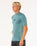 Waves UPF Performance Rash Vest in Bluestone
