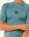Waves UPF Performance Rash Vest in Bluestone