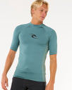 Waves UPF Performance Rash Vest in Bluestone