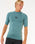 Waves UPF Performance Rash Vest in Bluestone