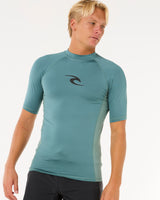Waves UPF Performance Rash Vest in Bluestone