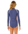 Girls Surf Revival Swimsuit in Navy