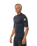 The Rip Curl Dawn Patrol UPF Performance Rash Vest in Navy Marle