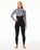 E-Bomb 4/3mm Zip Free Wetsuit in Black & Lime