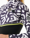 E-Bomb 4/3mm Zip Free Wetsuit in Black & Lime
