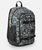 The Rip Curl Posse Mid Backpack in Black & Yellow